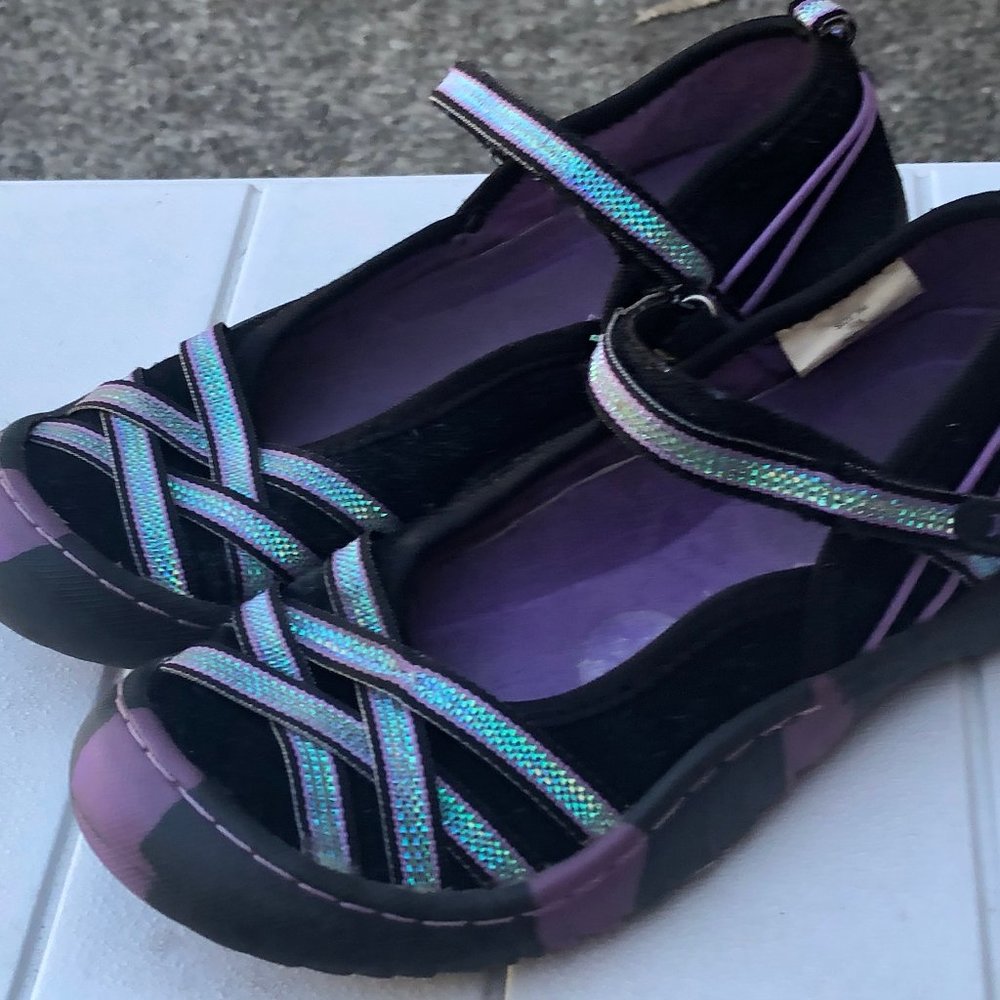 Jambu Multi-Color Mary Jane Sandals Siz 3M